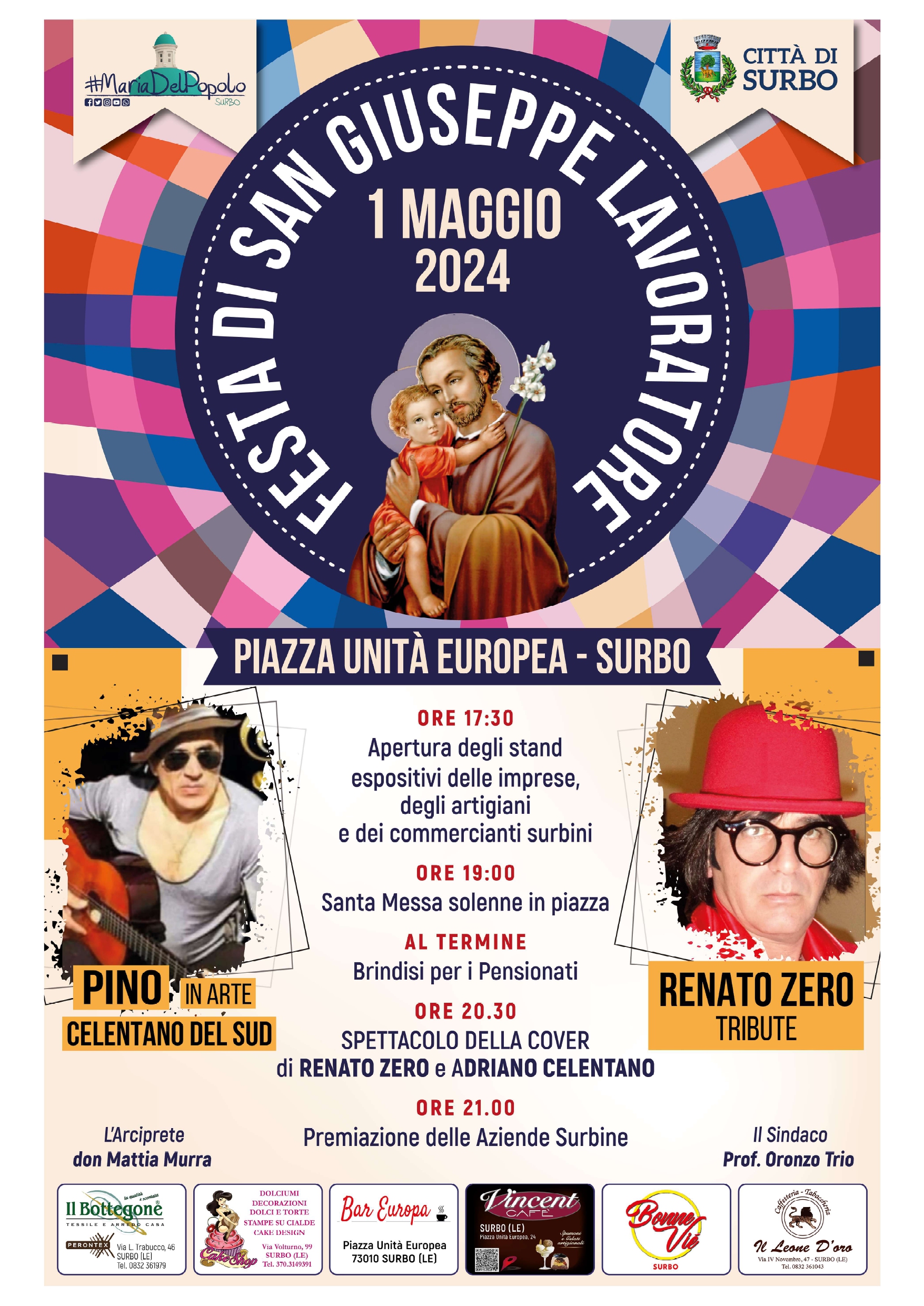 Festa di San Giuseppe Lavoratore - I Maggio 2024